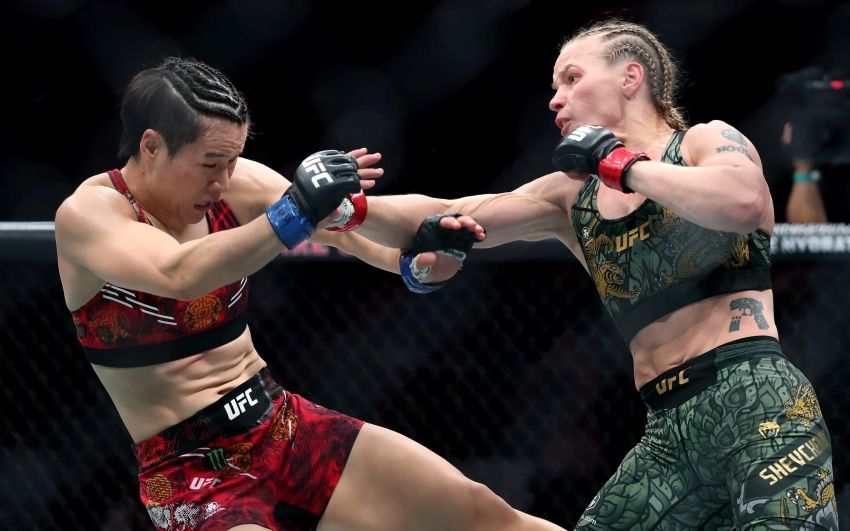Валентина Шевченко уверенно победила Вейли Жанг на UFC 322