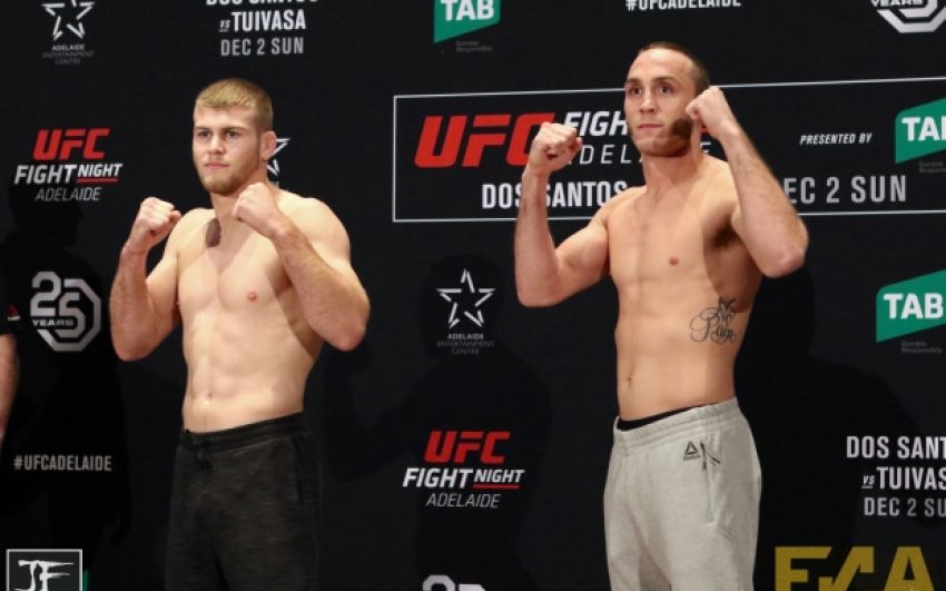 Видео боя Джейк Мэттьюс - Тони Мартин UFC Fight Night 142