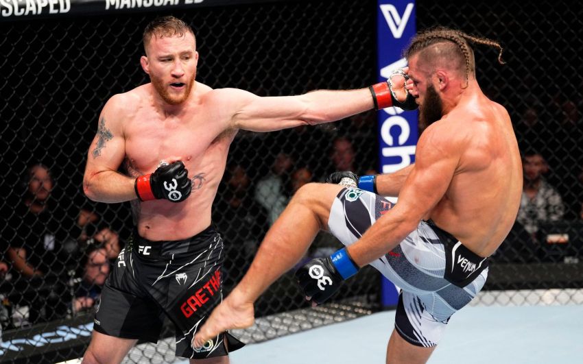 Слова Джастина Гэтжи после победы над Рафаэлем Физиевым на UFC 286