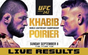 Результаты турнира UFC 242: Хабиб Нурмагомедов - Дастин Порье