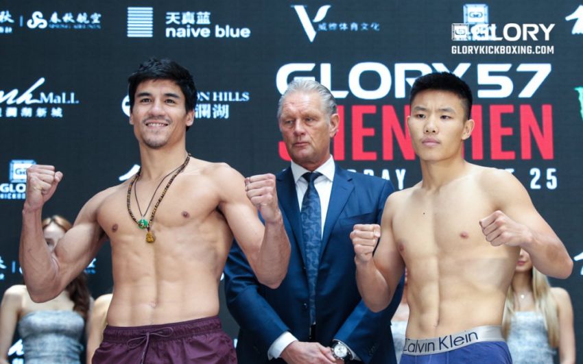 Видео боя Glory 57: Аса Тен Поу — Юханг Хе