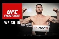 Взвешивание участников турнира UFC Fight Night 122 Шанхай