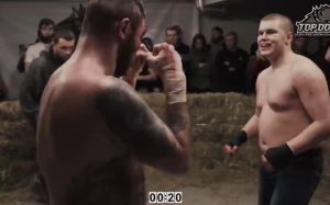 Видео боя Андрей "Панда" Мешков - Ильин Серега TDFC 1