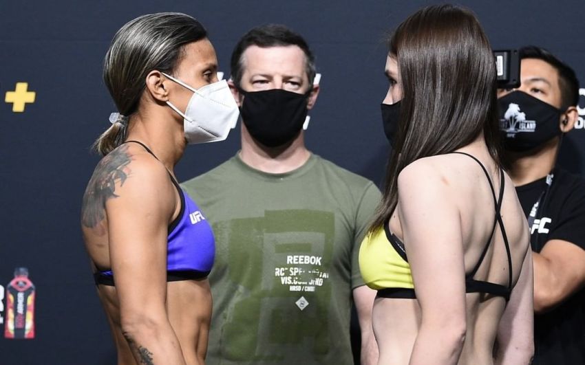 Видео боя Мизуки Иноуэ - Аманда Лемос UFC on ESPN 15