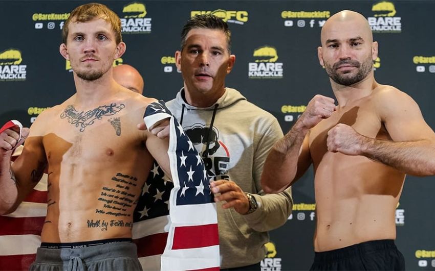 Результаты взвешивания турнира BKFC 9: Артем Лобов - Джейсон Найт 2