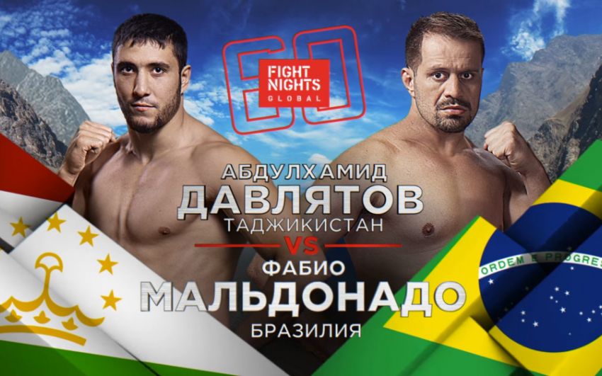 Прямая трансляция Fight Nights Global 60 Абдул-Хамид Давлятов - Фабио Мальдонадо
