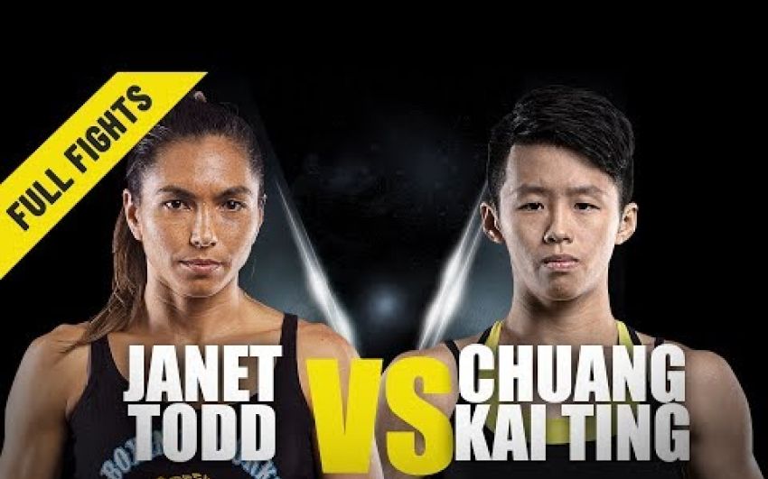 Видео боя Кай Тинг Чуанг - Джанет Тодд ONE Championship: Masters of Destiny