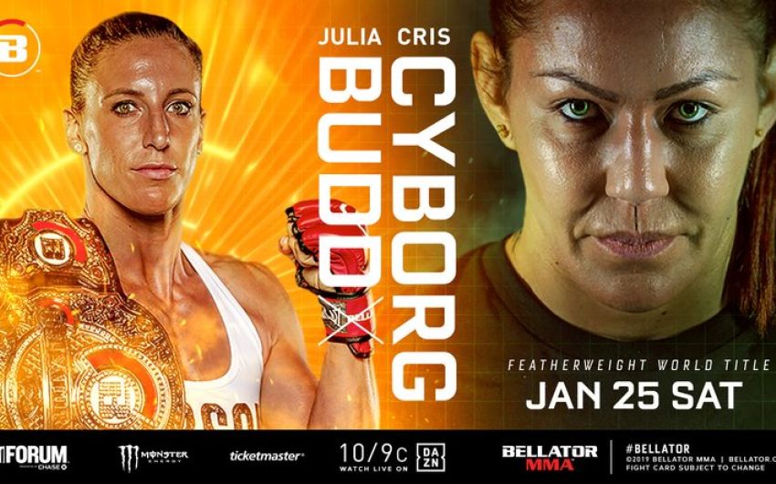 Прямая трансляция Bellator 238: Джулия Бадд – Крис Сайборг