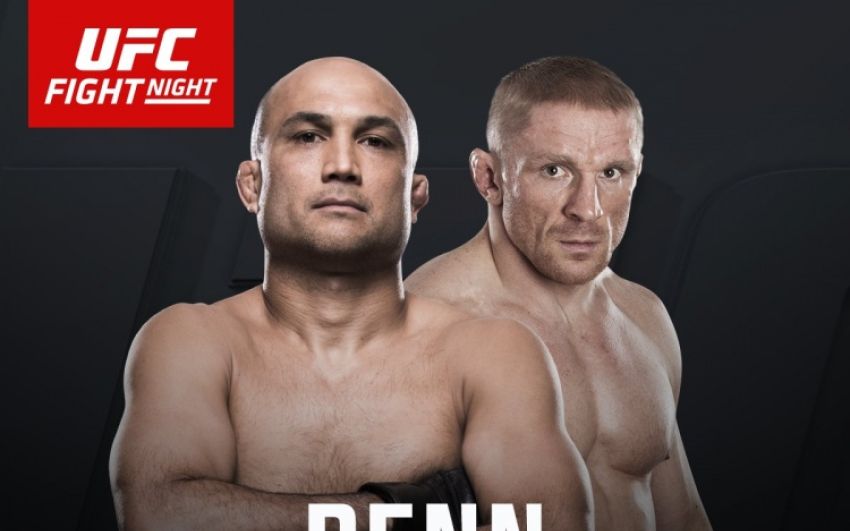 Видео боя Би Джей Пенн - Деннис Сивер UFC Fight Night 112