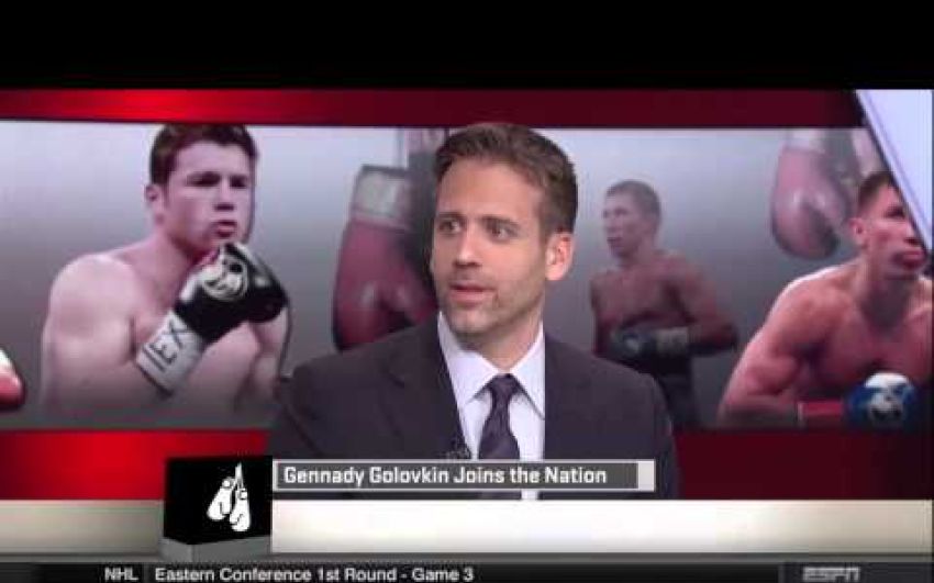 Геннадий Головкин — на передаче ESPN «SportsNation» 