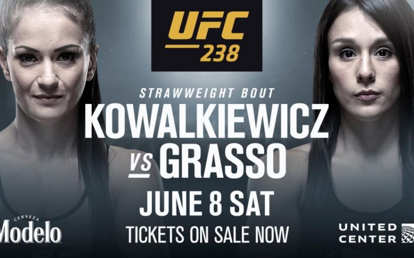 Каролина Ковалькевич встретится с Алексой Грассо на UFC 238 в Чикаго