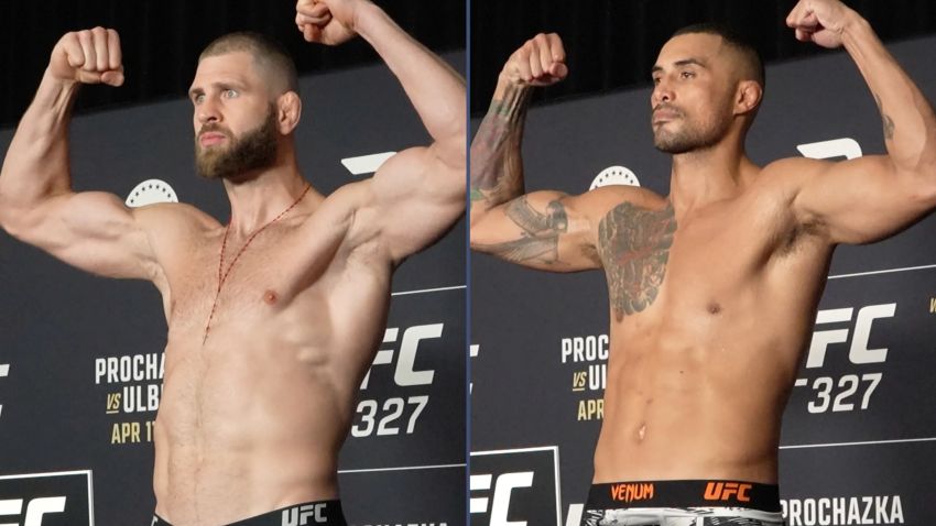 Результаты взвешивания турнира UFC 327