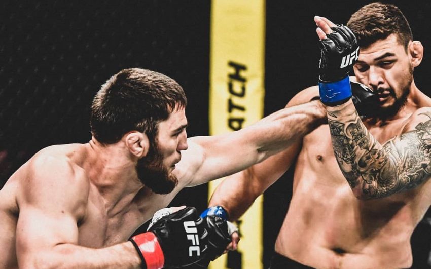 Шамиль Гамзатов победил Клидсона Абреу на UFC Fight Night 163