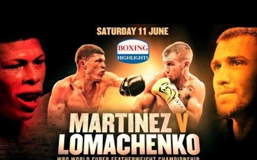 Vasyl Lomachenko vs Roman Martinez Highlights