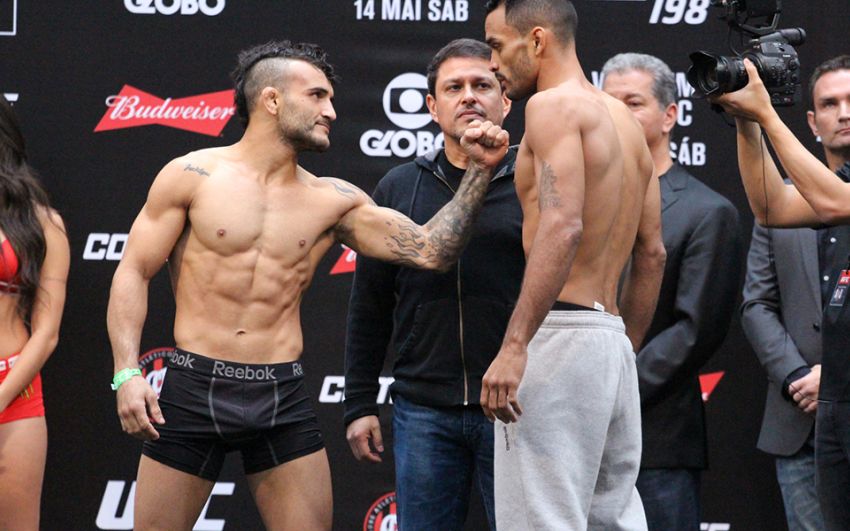 Джон Линекер - Роб Фонт II на турнире UFC в Гринвилле