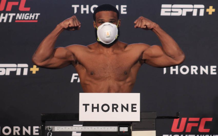 Результаты взвешивания турнира UFC on ESPN 9: Тайрон Вудли - Гилберт Бернс