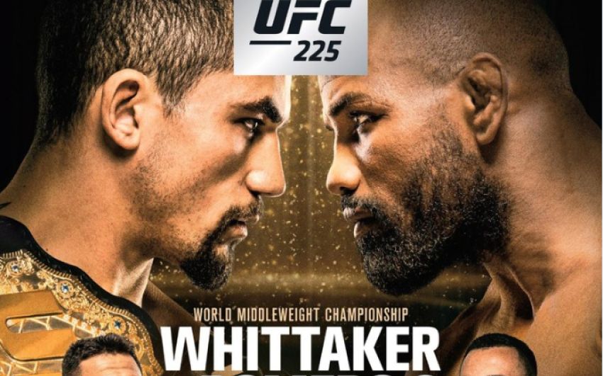 Файткард турнира UFC 225: Уиттакер - Ромеро