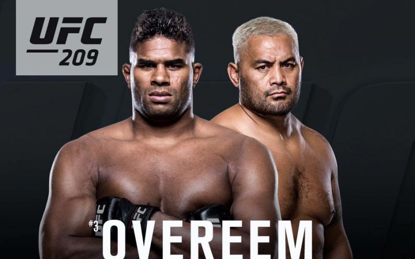 Марк Хант - Алистар Оверим на UFC 209