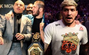 Менеджер Хабиба дал пощечину Диллону Дэнису на UFC 268