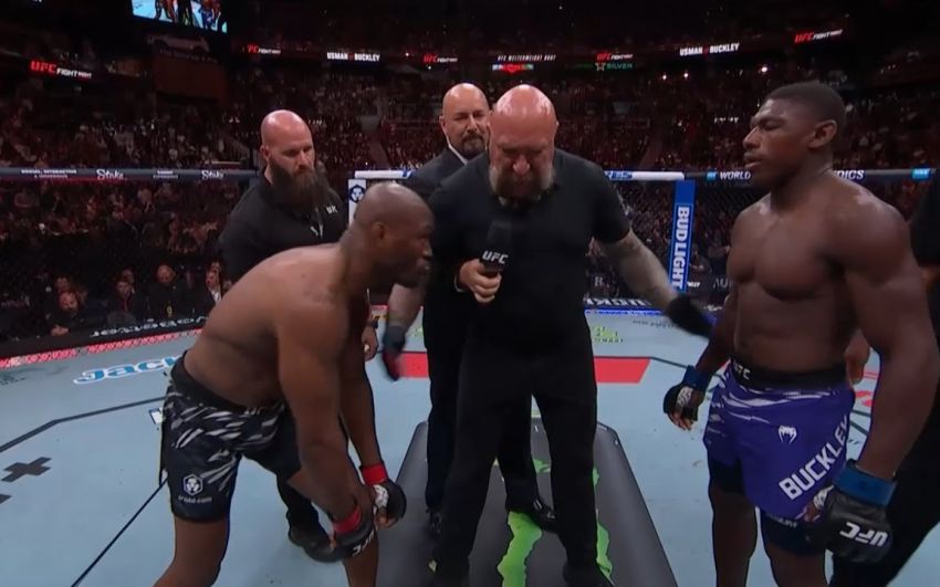 Камару Усман уверенно победил Хоакина Бакли на UFC on ESPN 69