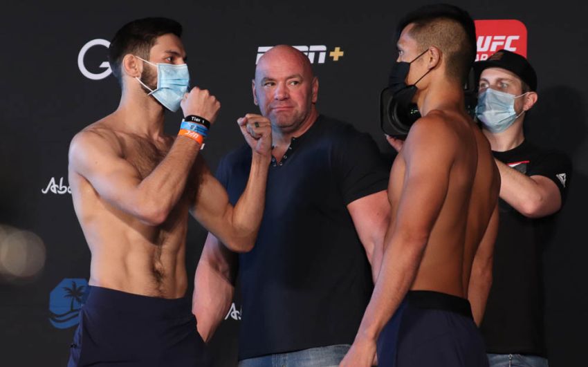 Видео боя Тайсон Нэм - Мэтт Шнелл UFC on ESPN 20