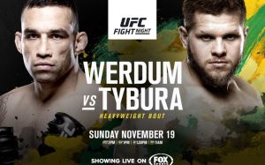 Видео боя Фабрисио Вердум - Марчин Тыбура UFC Fight Night 121 