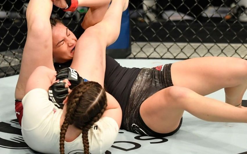 Лиана Джоджуа прокомментировала победу на UFC on ESPN 13: "Я почувствовала, что сломала моей сопернице руку"
