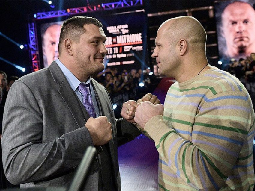 Bellator не будет повторно устраивать бой Фёдора Емельяненко с Митрионом