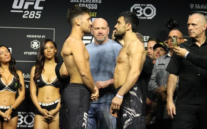 Видео боя Лоик Раджабов — Эстебан Рибович UFC 285