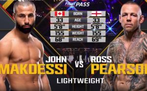 Видео боя Джон Макдесси - Росс Пирсон UFC on FOX 30