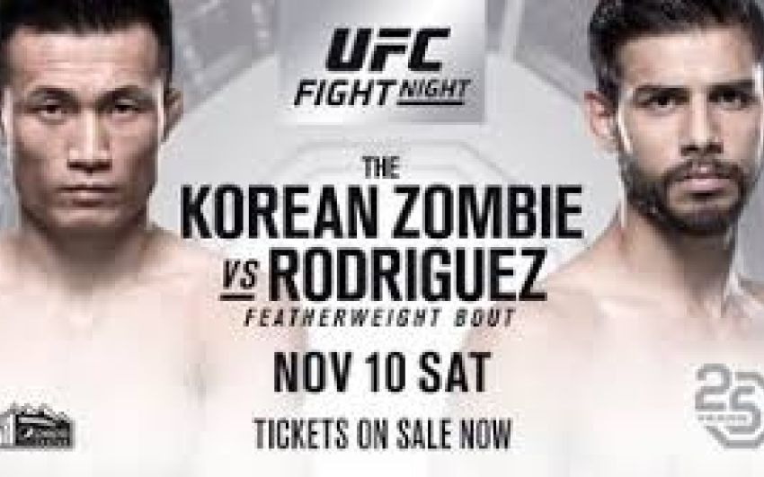  РП ММА №34: UFC Fight Night 139 Корейский Зомби vs. Яир Родригес 