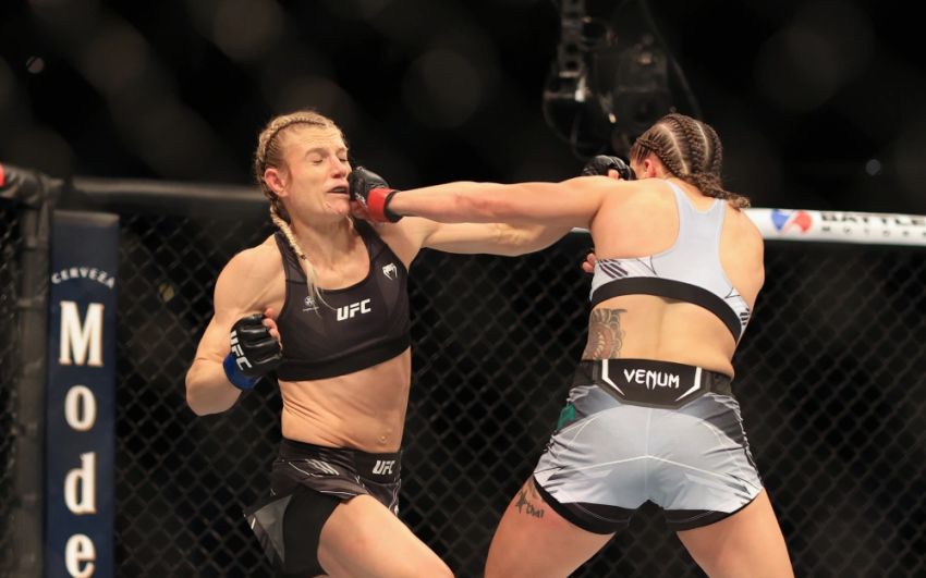 Видео боя Дженнифер Майя – Манон Фиоро UFC on ESPN 33
