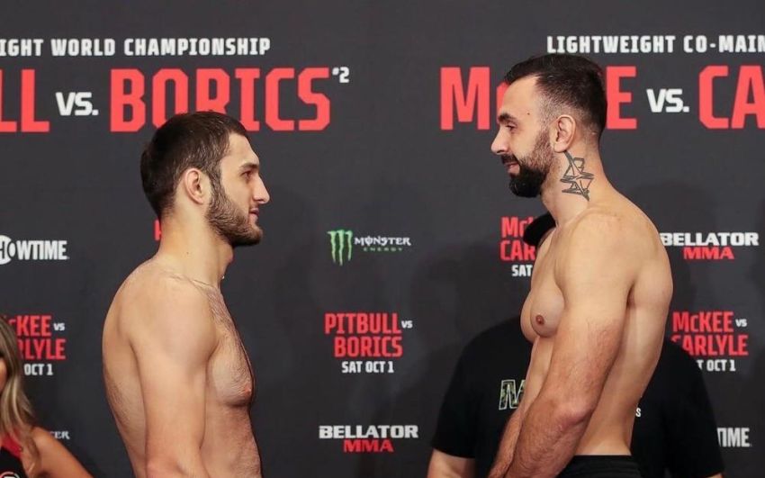 Видео боя Хаджимурат Бестаев – Халид Муртазалиев Bellator 286