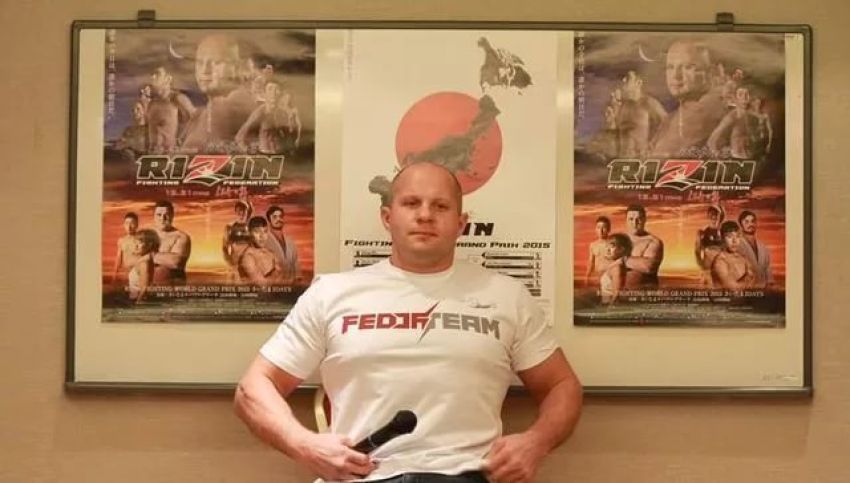 Федор Емельяненко проведет бой в рамках новогоднего шоу RIZIN 31 декабря в Японии