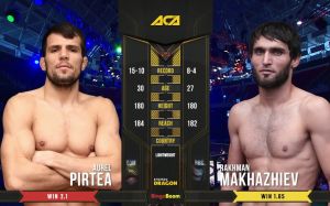 Видео боя Аурел Пиртеа - Абдул-Рахман Махажиев на ACA 98 - Fight Day