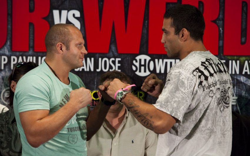 Вердум хочет встретиться с Федором на турнире UFC в Чечне