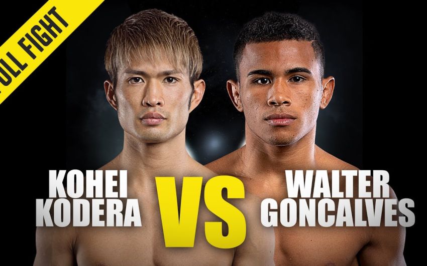 Видео боя Кохеи Кодера - Уолтер Гонсалвеш ONE Championship: Collision Course 2