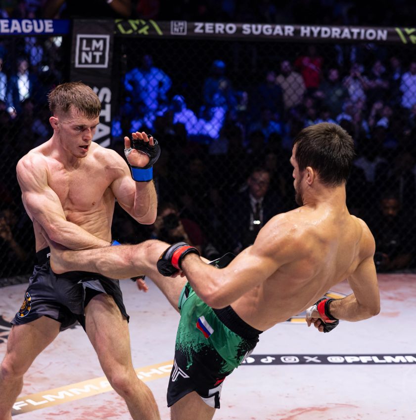 Усман Нурмагомедов победил Пола Хьюза в реванше на PFL Champions Series 3
