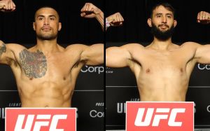 Результаты взвешивания UFC Fight Night 260