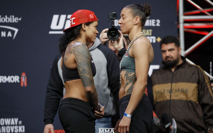 Видео боя Аманда Нуньес - Жермейн Де Рандами UFC 245