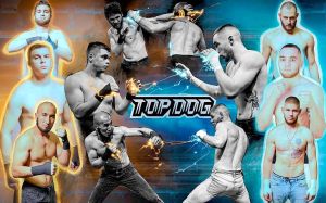 Видео боя Радор - Гладиатор, Дедок - Мельник, Беспощадный - Гром Top Dog (TDFC 5)