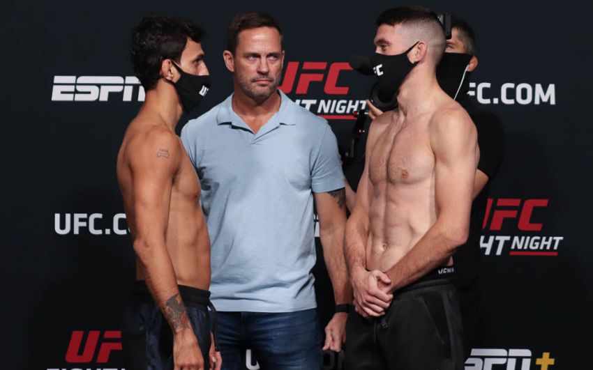 Видео боя Билл Алджио - Рикардо Рамос UFC Fight Night 188