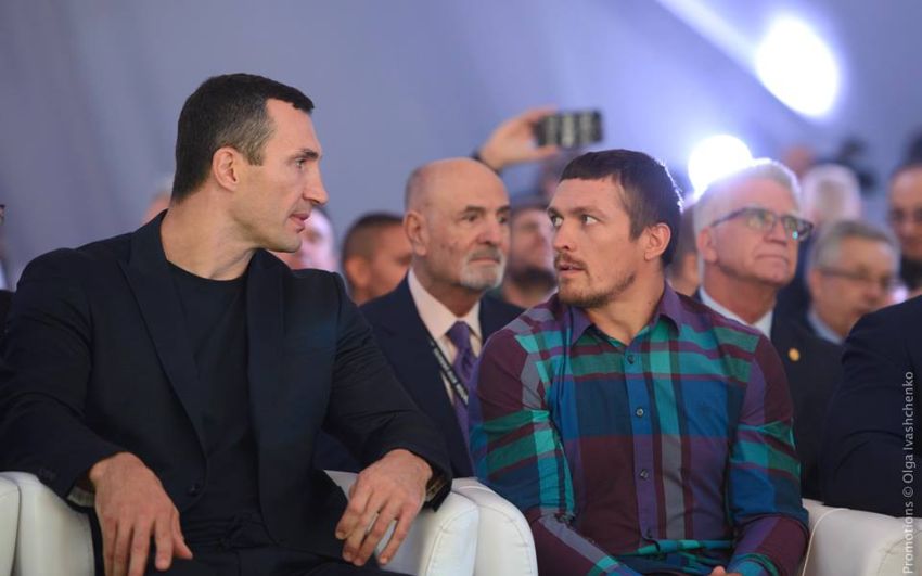 Александр Усик: "Братья Кличко дают мне советы, а Вова еще приезжает в тренировочный лагерь и спаррингует со мной"