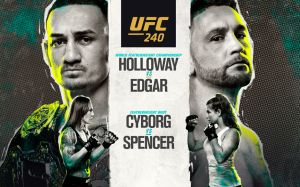 UFC 240: Макс Холлоуэй - Фрэнки Эдгар. Смотреть онлайн прямой эфир