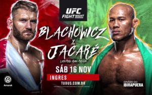 Где смотреть UFC Fight Night 164: Ян Блахович - Роналдо Соуза