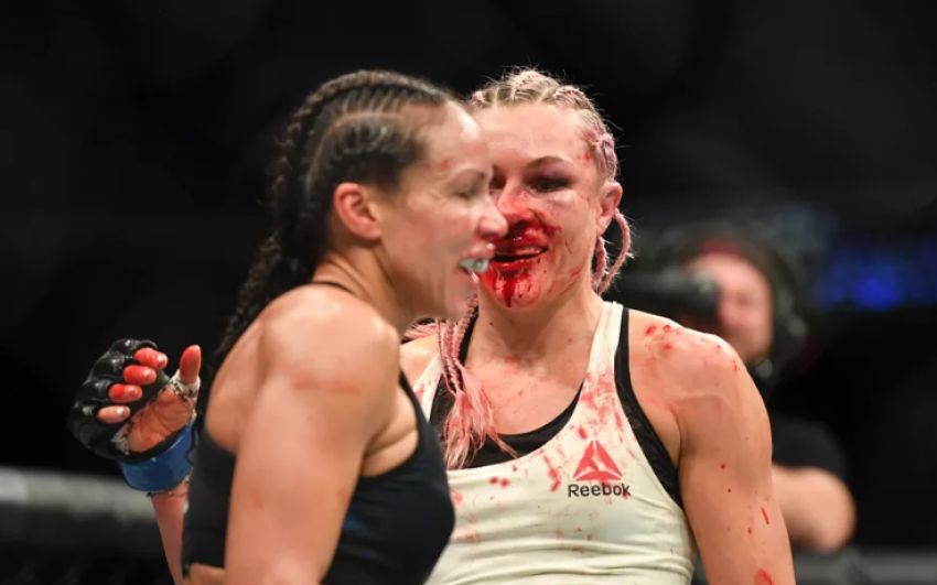 UFC Fight Night 146: Яна Куницкая победила Мэрион Рено решением судей