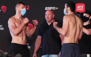 Видео боя Рамазан Эмеев - Давид Завада UFC on ABC 1