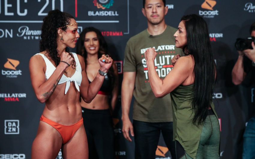 Видео боя Алехандра Лара - Вита Артиага Bellator 235
