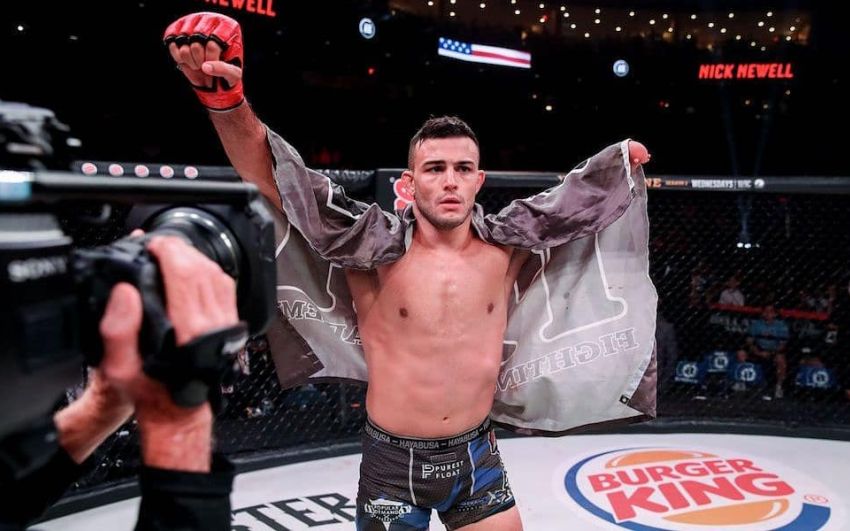 Однорукий боец Ник Ньюэлл надеется продолжить выступать в Bellator