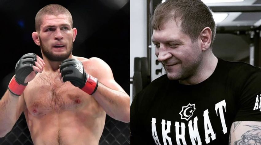 Александр Емельяненко сомневается в челюсти Хабиба перед боем с Гэтжи: "Подбородок у него "зеленый"